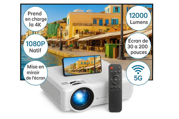 🎥 Vidéoprojecteur Intelligent SUNYS – Nouvelle Génération